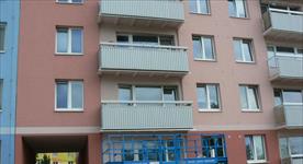 Balkony rekonstrukce - sídliště Brno - Líšeň